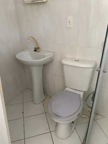 Lavatório banheiro - Pia com coluna