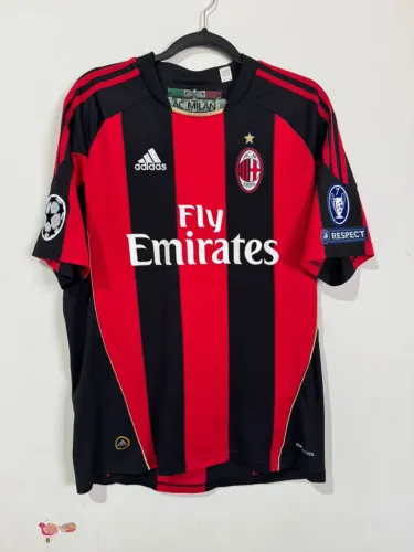 Camisa Milan 2010-11 Champions League Ibrahimovic 11 Original