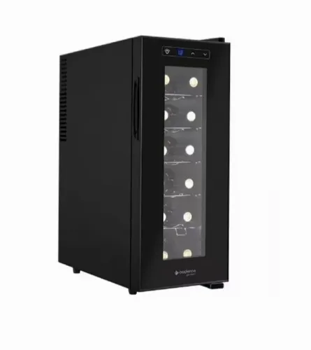 Adega Cadence Gourmet, Preta, ADE121, 12 Garrafas, Resfriamento Peltier, Bivolt