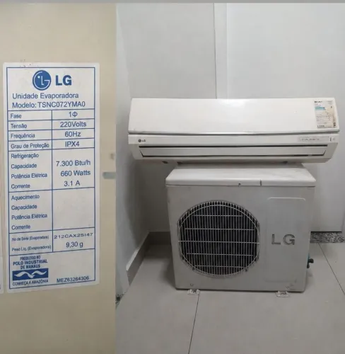 Ar condicionado 7mil BTUs
