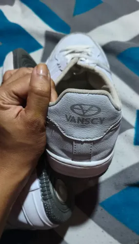 Tênis Vanscy Branco Masculino Tam 41 - Conservado