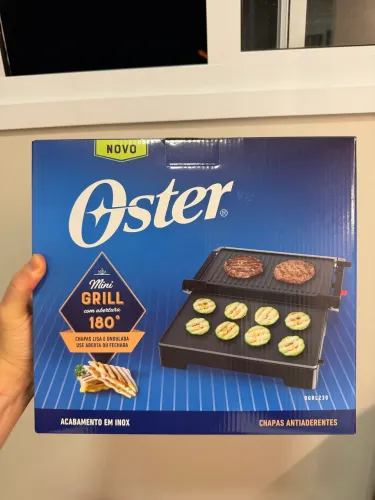 Mini grill Oster novo lacrado nunca usado