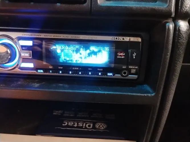 Vendo rádio Sony xplod estilo golfinho com bluetooth 