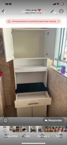 Armário. de cozinha em bom estado