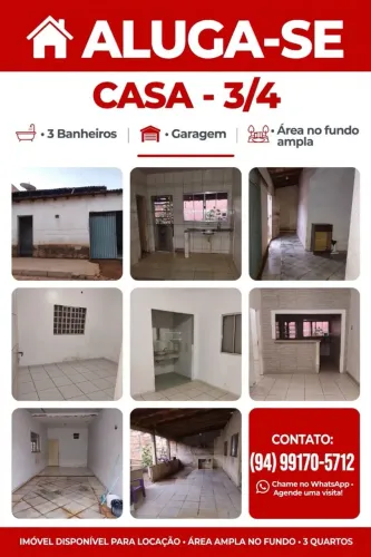 Casa para aluguel