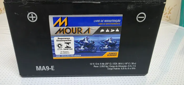 Bateria Moura MA9-E 12V 9 Ah