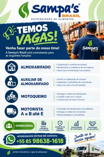 Vagas de emprego