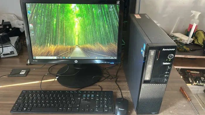 Computador lenovo top alto desempenho completo
