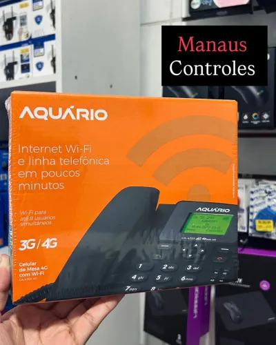 Telefone Rural Aquário 3G / 4G ( Promoção )