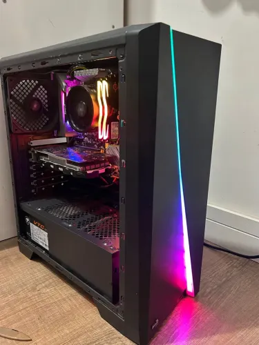 Pc Gamer GTX Ryzen 16gb de Memória SSD HD Placa de vídeo Computador Gamer Setup 