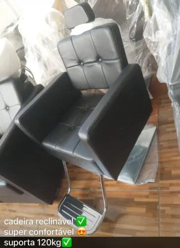 Cadeira Ultra Poltrona Barbearia 
