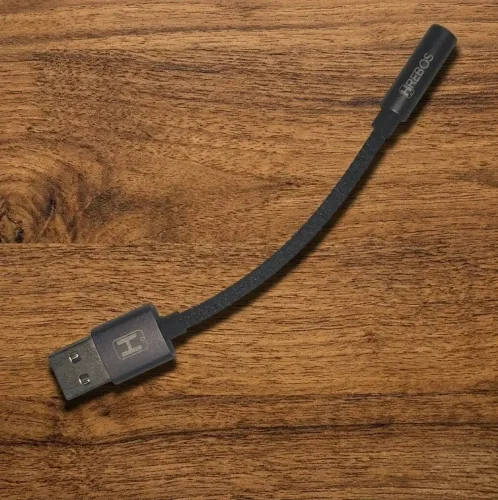 Placa de Som Usb P3 Fone Microfone 3.5mm