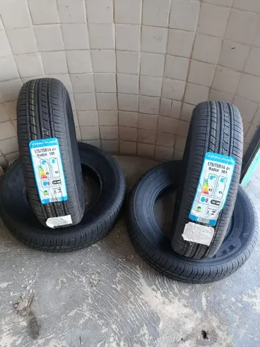 Vendo 4 pneus novos aro 14 175/75