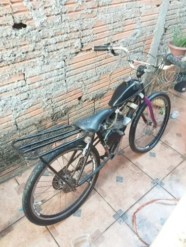 Bicicleta motorizada troco por uma elétrica