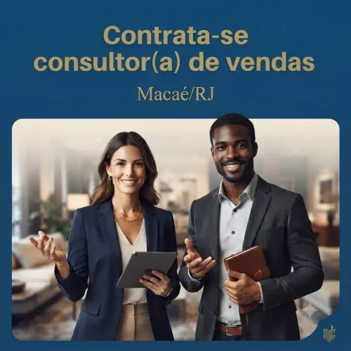 Vaga para Consultor(a) de Vendas