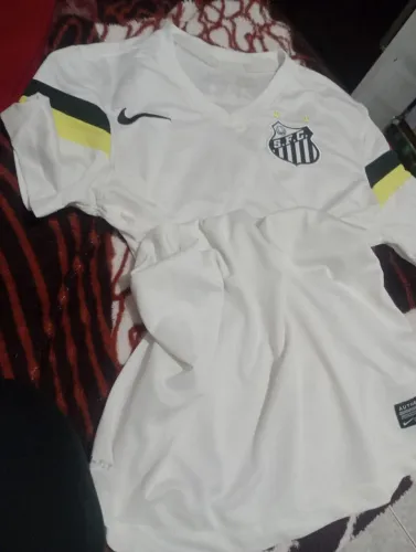 Camiseta feminina oficial dos santos 