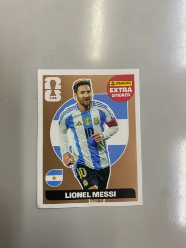 FIGURINHA LEGEND BRONZE LIONEL MESSI | COPA DO MUNDO 2026