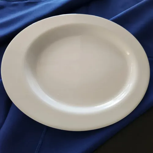 Prato de vidro grande