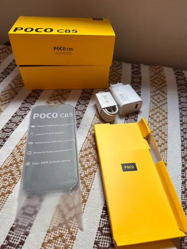 POCO C85 8GB RAM + 256GB | NOVO | Nunca Usado