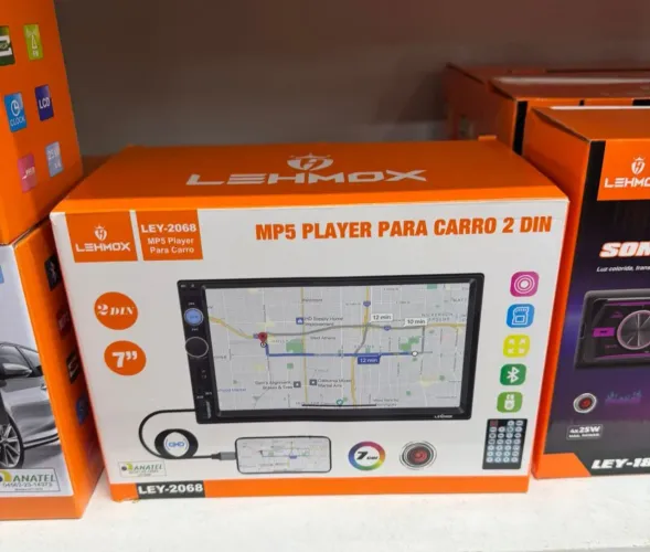 Multimídia MP5 Player 7 Polegadas 2 DIN.