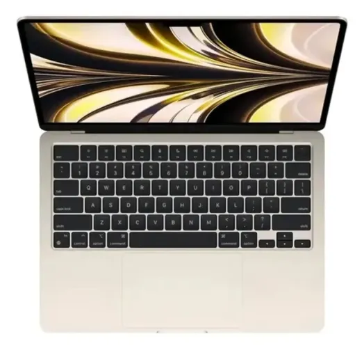 macbook air m2 2022 estelar starlight + brinde exclusivo