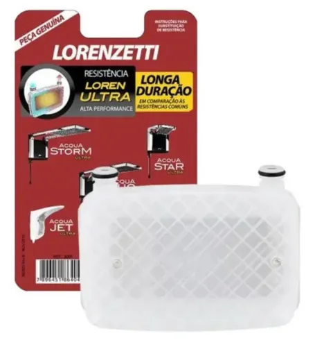 2 resistências para chuveiro Lorenzetti 7800w