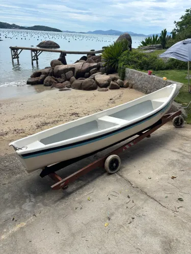 Canoa de fibra 4,20m