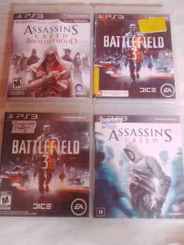 Lote de 4 jogos 
