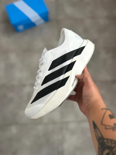Adidas Adizero Evo SL Branco/Preto Unissex Premium - Disponível 34 ao 43 (Foto Real)