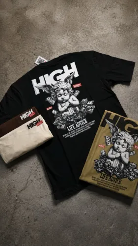 Camisa streetwear Fio 30.1 100% algodão