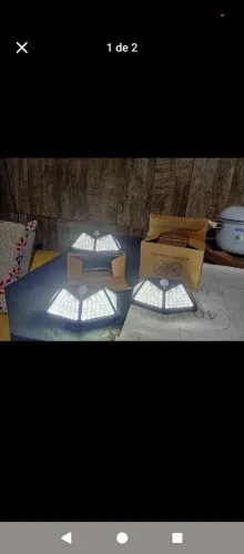 Luminária solar