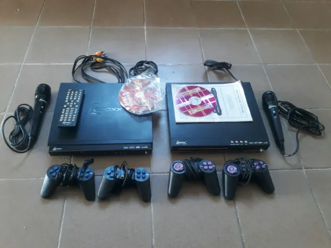 2 dvd Lenoxx com game e karaoke - ler anuncio