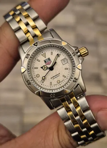 Relógio TAG Heuer Professional 200m WD1421-P0 Vintage Original Suíço anos 90