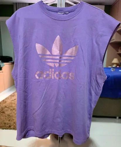 Conjunto regata e cropped adidas GG