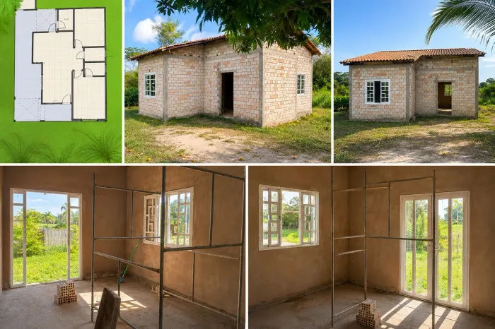 Casa em fase de acabamento | Terreno amplo | Cipoal Km 13 | BR-163