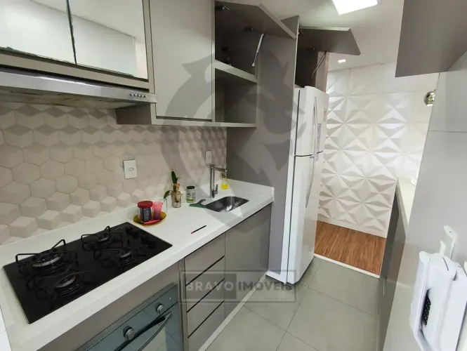 Apartamento para aluguel possui 56 metros quadrados com 2 quartos - Planalto - SBC