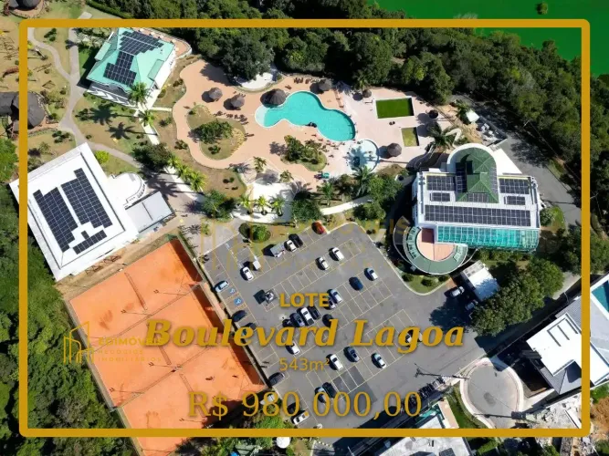 Lote com Acesso à Lagoa Jacuném no Boulevard Lagoa, Serra