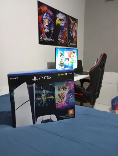 Vendo PS5 Slim Novinho 