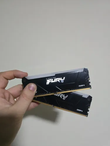 Memória ram DDR4 32GB KINGSTON FURY RGB 3200mhz 2x16