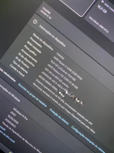 Pc Gamer R5 5500 + RX 5500xt
