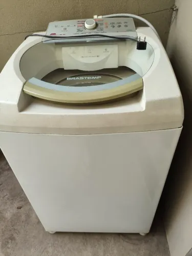 Vendo lavadora usada Brastemp active 11 kg branca