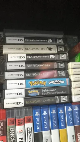 Lote de jogos Pokemon Nintendo DS
