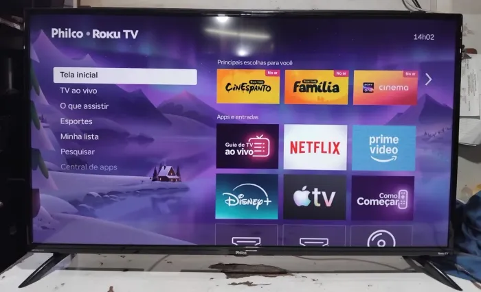 TV PHILCO 42? SMART ROKU ? RECONDICIONADA