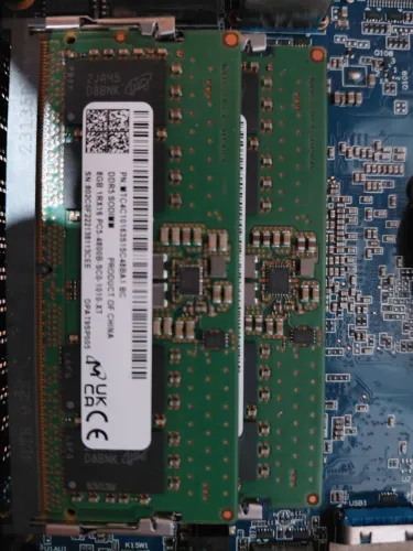 Memória RAM Notebook DDR5 pc5 4800 2x8GB