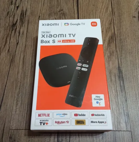Xiaomi TV Box S 4K Ultra HD / Mibox / Google TV / MDZ-32-AA / Novo! Original!
