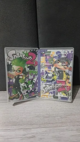 Splatoon Case Jogos Nintendo Switch CoroCoro Japan Raro
