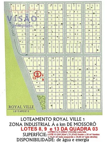 Terreno Loteamento em Santa Júlia - Mossoró