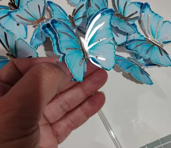 Topo de Bolo Jardim das Borboletas | lembrancinha | decoração para festa