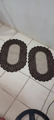 Tapetes em crochê