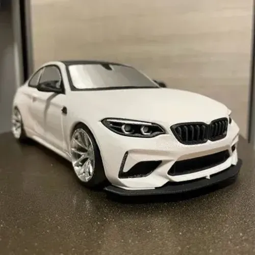 Miniatura Bmw M2 Competition Escala 1:24 - Impressão 3D